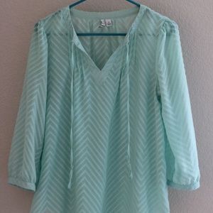 Elle Mint Green Blouse